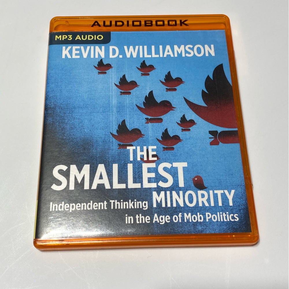 The Smallest Minority MP3 CD Audiobook Kevin D Williamson Mob Politics New Seal